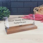 Kişiye Özel Ofis Masa İsimliği