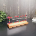 Kişiye Özel Modern Tasarımlı Masa İsimliği